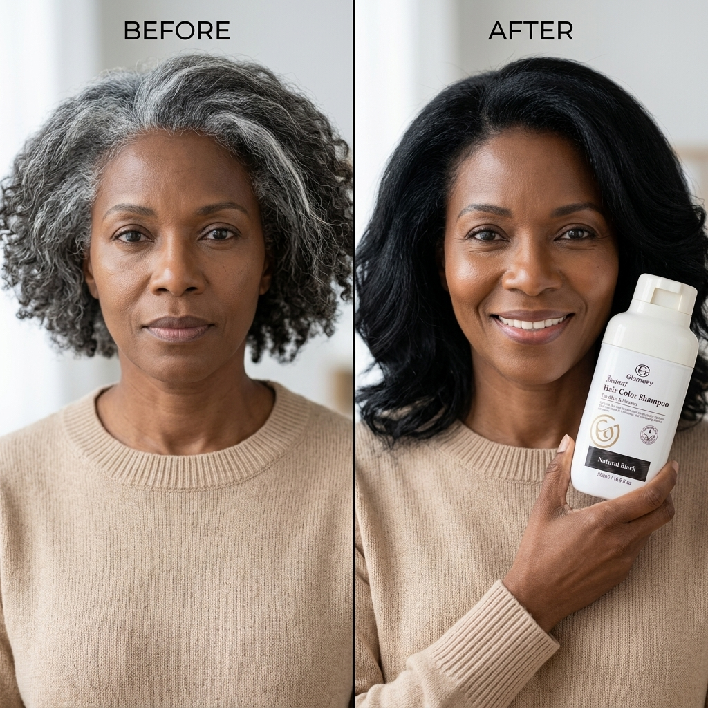 Glamesy™ - Instant Hair Dye Shampoo