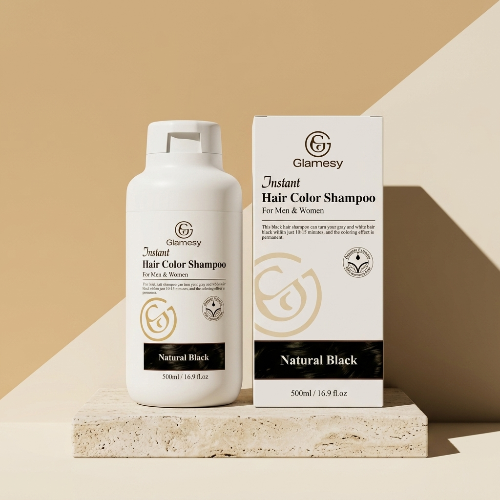 Glamesy™ - Instant Hair Dye Shampoo